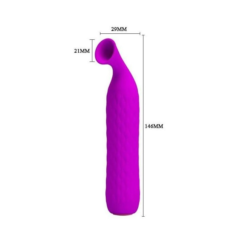 Stimulateur de clitoris Quentin Pretty Love Violet Stimulateur de clitoris Quentin Pretty Love Violet