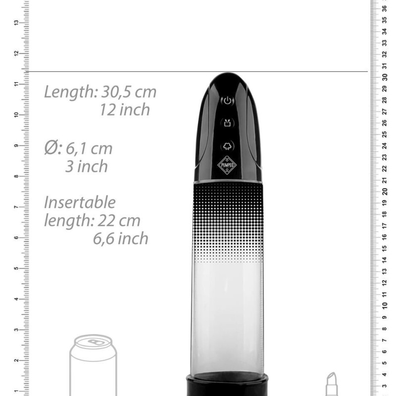 Pompe de pénis automatique Luv Pump 22 x 6cm Pompe de pénis automatique Luv Pump 22 x 6cm