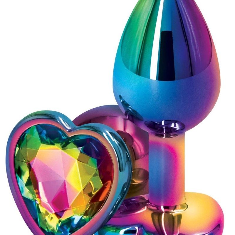 Bijou anal Heart Rainbow S 6 x 2.7cm Bijou anal Heart Rainbow S 6 x 2.7cm