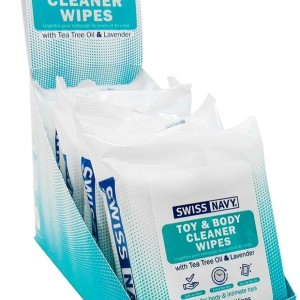 Nettoyant Sextoys Swiss Navy 6 x 25 lingettes Nettoyant Sextoys Swiss Navy 6 x 25 lingettes