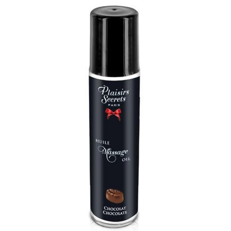 Huile comestible : huile de massage chocolat Huile comestible : huile de massage chocolat