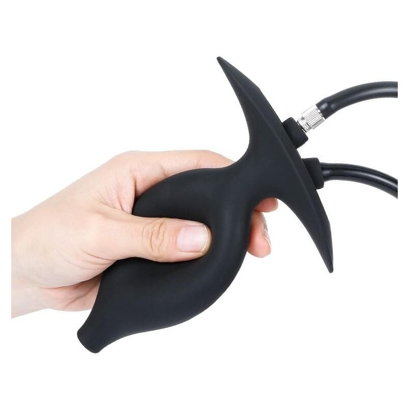 Plug gonflable et Embout de lavement Butt Enema 12 x 11cm Plug gonflable et Embout de lavement Butt Enema 12 x 11cm