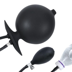 Plug gonflable et Embout de lavement Butt Enema 12 x 11cm Plug gonflable et Embout de lavement Butt Enema 12 x 11cm