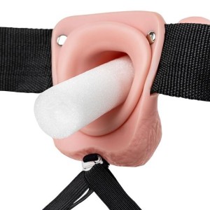Gode ceinture creux Hollow Strap On RealRock 23 x 4.5cm Gode ceinture creux Hollow Strap On RealRock 23 x 4.5cm
