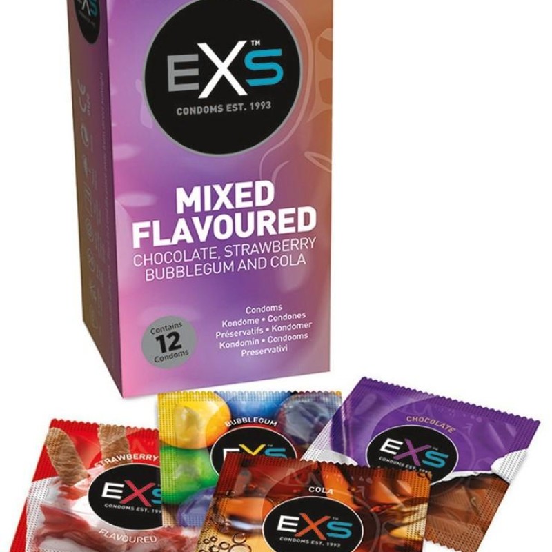 Préservatifs aromatisés Mixed Flavours x12 Préservatifs aromatisés Mixed Flavours x12