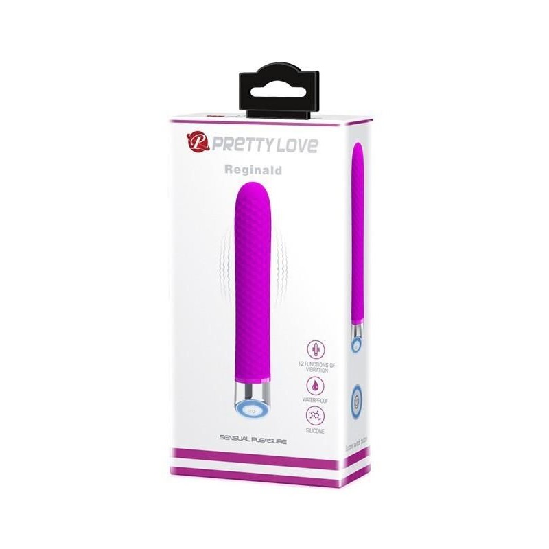 Vibromasseur Reginald 16.5 x 2.7 cm - Violet Vibromasseur Reginald 16.5 x 2.7 cm - Violet