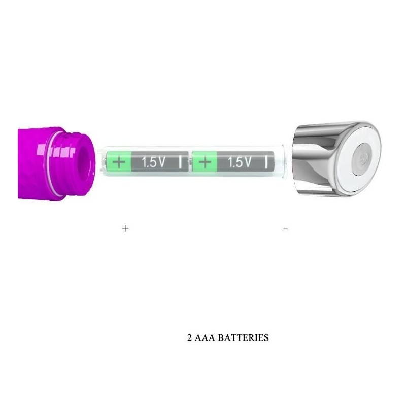Vibromasseur Reginald 16.5 x 2.7 cm - Violet Vibromasseur Reginald 16.5 x 2.7 cm - Violet