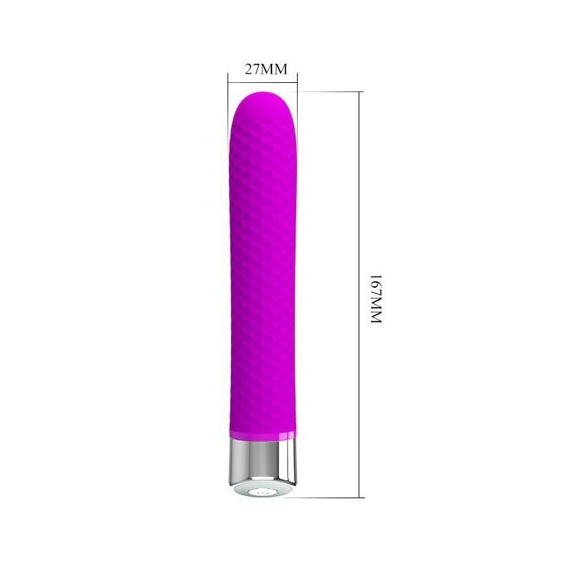 Vibromasseur Reginald 16.5 x 2.7 cm - Violet Vibromasseur Reginald 16.5 x 2.7 cm - Violet