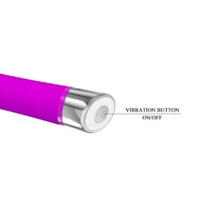 Vibromasseur Reginald 16.5 x 2.7 cm - Violet Vibromasseur Reginald 16.5 x 2.7 cm - Violet