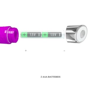 Vibromasseur Reginald 16.5 x 2.7 cm - Violet Vibromasseur Reginald 16.5 x 2.7 cm - Violet