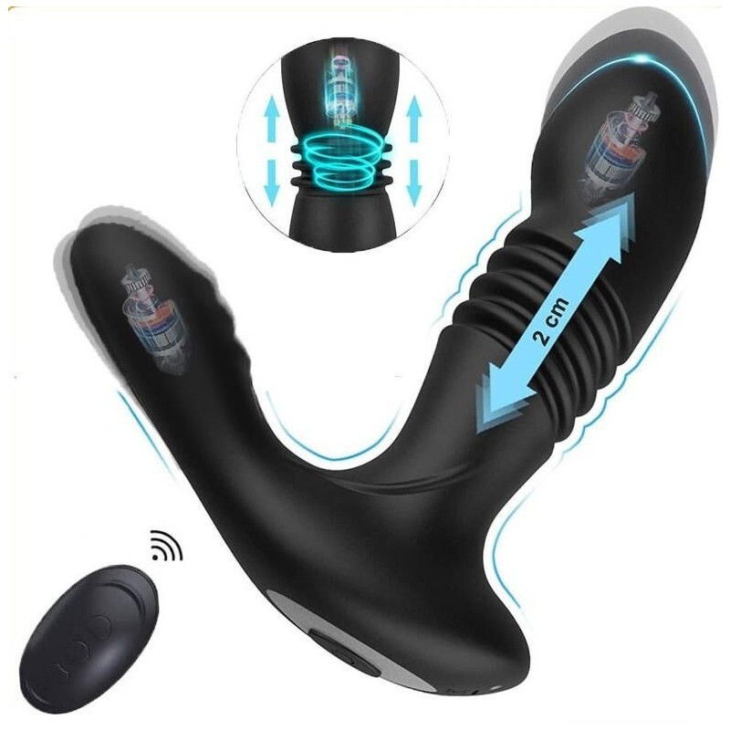 Stimulateur de prostate vibrant Thrusty Max 12 x 3.5cm Stimulateur de prostate vibrant Thrusty Max 12 x 3.5cm