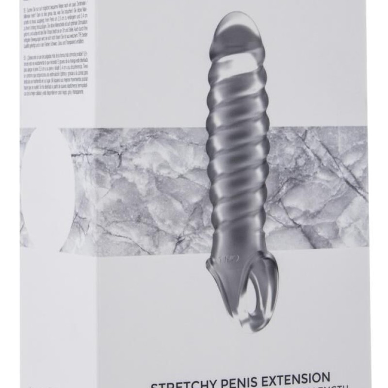 Gaine pour pénis Stretchy Extend +2.5 cm Transparent Gaine pour pénis Stretchy Extend +2.5 cm Transparent