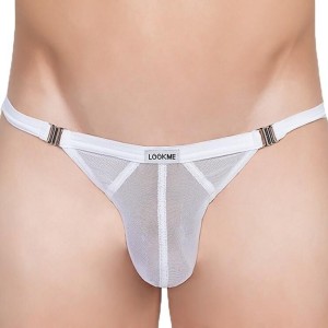 string blanc en résille sexy pour homme - lingerie sexy homme pas cher string blanc en résille sexy pour homme - lingerie sexy homme pas cher