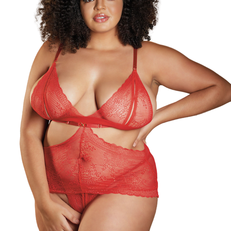 nuisette en dentelle rouge grande taille de chez votre allure nuisette en dentelle rouge grande taille de chez votre allure