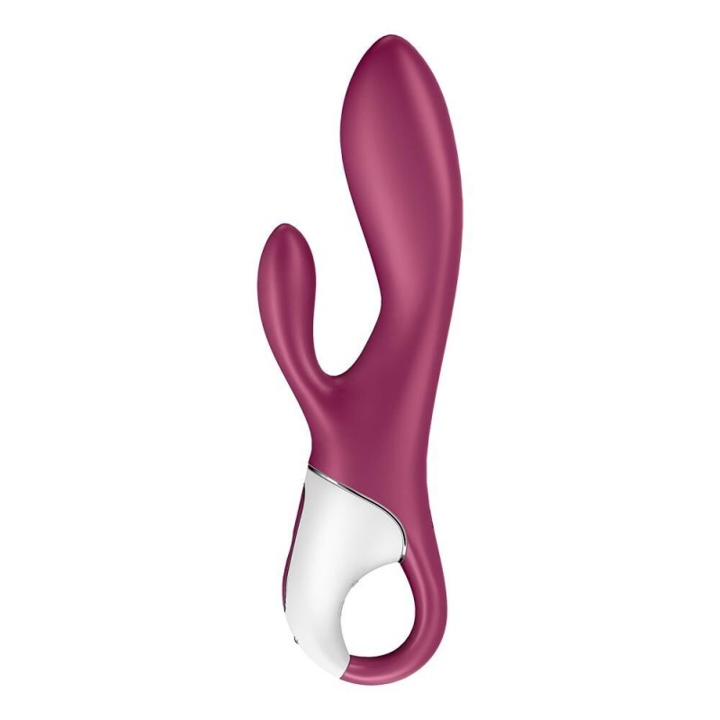 Rabbit chauffant connecté USB rouge Heated Affair Satisfyer - sextoy pas cher Rabbit chauffant connecté USB rouge Heated Affair Satisfyer - sextoy pas cher