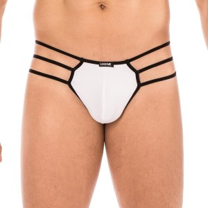 String sexy blanc pour homme - lingerie sexy homme pas cher String sexy blanc pour homme - lingerie sexy homme pas cher