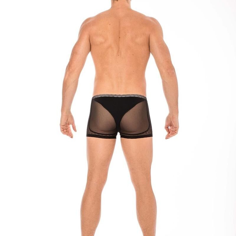 Boxer sexy noir pour homme - lingerie sexy pour homme Boxer sexy noir pour homme - lingerie sexy pour homme