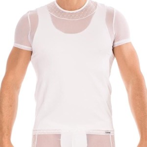 T-shirt blanc sexy pour homme - lingerie sexy homme pas cher T-shirt blanc sexy pour homme - lingerie sexy homme pas cher