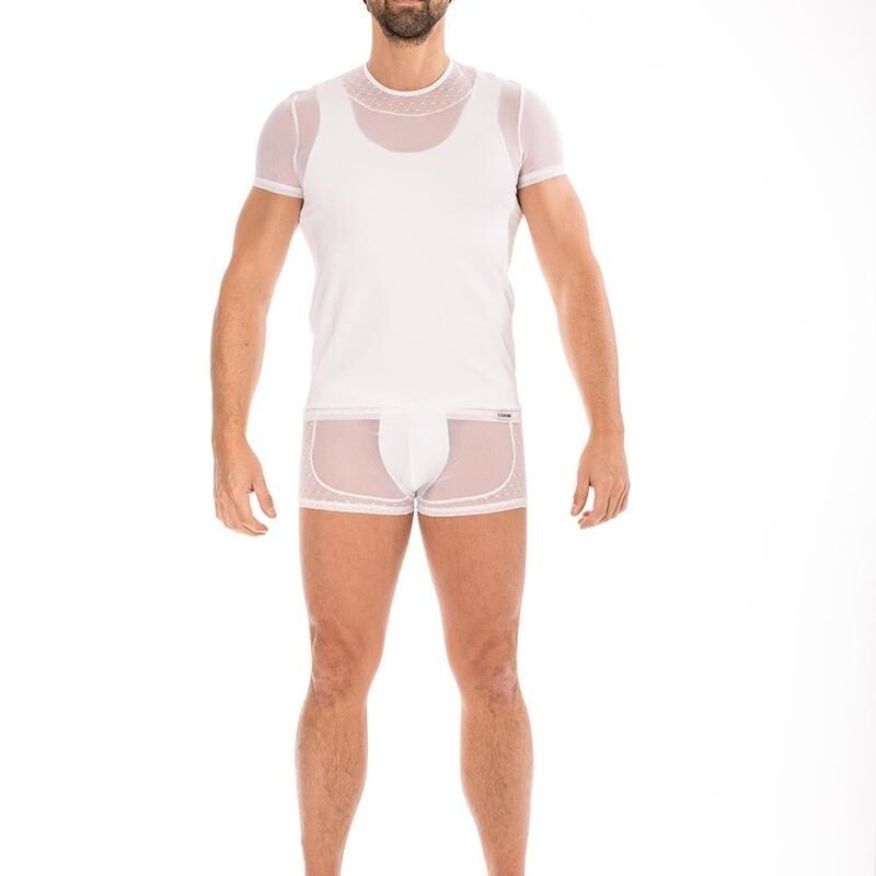 T-shirt blanc sexy pour homme - lingerie sexy homme pas cher T-shirt blanc sexy pour homme - lingerie sexy homme pas cher
