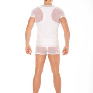T-shirt blanc sexy pour homme - lingerie sexy homme pas cher T-shirt blanc sexy pour homme - lingerie sexy homme pas cher