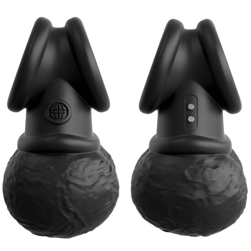 KING COCK - ELITE ANNEAU AVEC TESTICULE VIBRANT SILICONE KING COCK - ELITE ANNEAU AVEC TESTICULE VIBRANT SILICONE