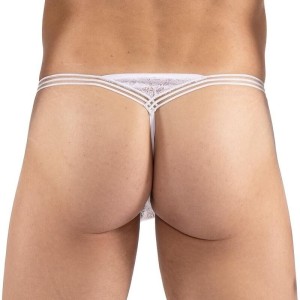 String en dentelle blanche All Square - Lookme String en dentelle blanche All Square - Lookme