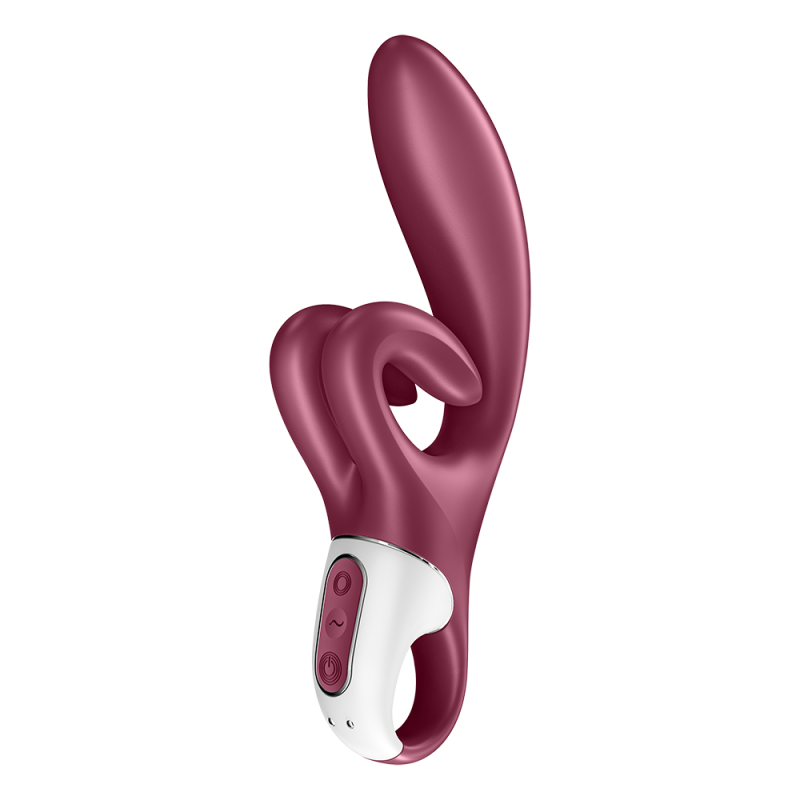 Vibromasseur rabbit point G rouge double stimulation clitoridienne Touch Me Satisfyer - CC597811SA Vibromasseur rabbit point G rouge double stimulation clitoridienne Touch Me Satisfyer - CC597811SA