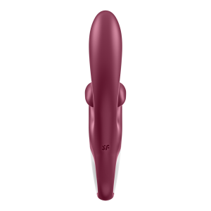 Vibromasseur rabbit point G rouge double stimulation clitoridienne Touch Me Satisfyer - CC597811SA Vibromasseur rabbit point G rouge double stimulation clitoridienne Touch Me Satisfyer - CC597811SA