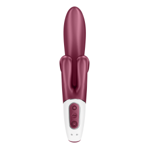 Vibromasseur rabbit point G rouge double stimulation clitoridienne Touch Me Satisfyer - CC597811SA Vibromasseur rabbit point G rouge double stimulation clitoridienne Touch Me Satisfyer - CC597811SA