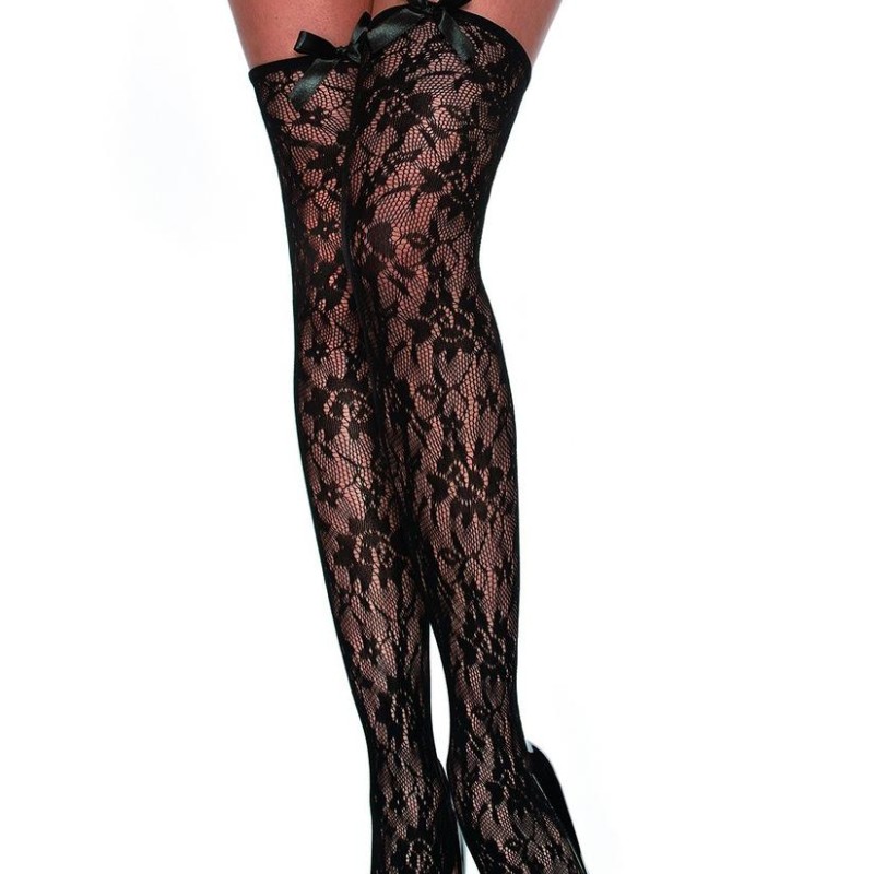 bas noir en dentelle - bas noirs sexy - bas et collants dentelle pas cher bas noir en dentelle - bas noirs sexy - bas et collants dentelle pas cher