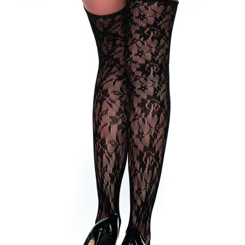 bas noir en dentelle - bas noirs sexy - bas et collants dentelle pas cher bas noir en dentelle - bas noirs sexy - bas et collants dentelle pas cher