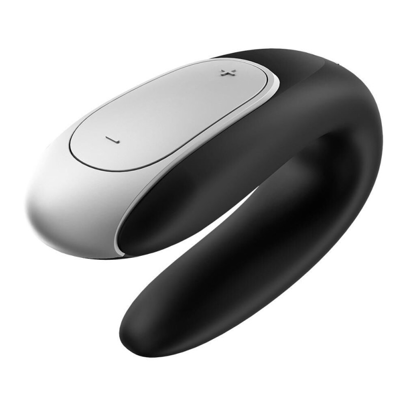 Sextoy pour couple connecté Double Fun Noir Satisfyer Sextoy pour couple connecté Double Fun Noir Satisfyer