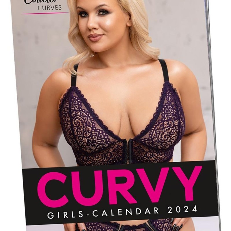 Calendrier sexy 2024 CURVY Girls - 12 mois Calendrier sexy 2024 CURVY Girls - 12 mois