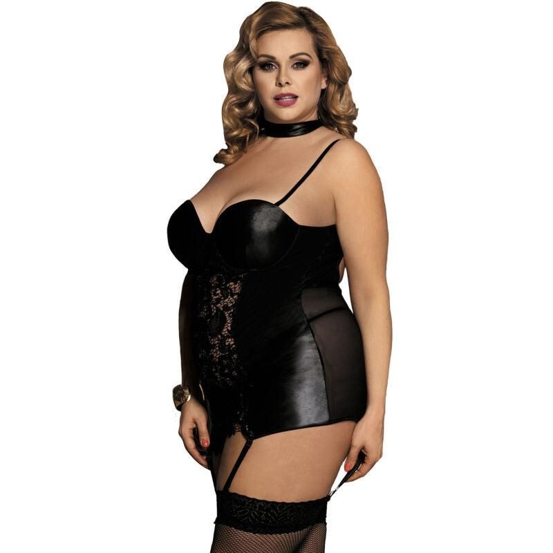 SUBBLIME - QUEEN PLUS CORSET FETISH STYLE ET DENTELLE FLORALE SUBBLIME - QUEEN PLUS CORSET FETISH STYLE ET DENTELLE FLORALE
