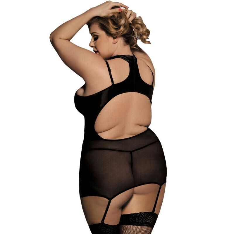 SUBBLIME - QUEEN PLUS CORSET FETISH STYLE ET DENTELLE FLORALE SUBBLIME - QUEEN PLUS CORSET FETISH STYLE ET DENTELLE FLORALE