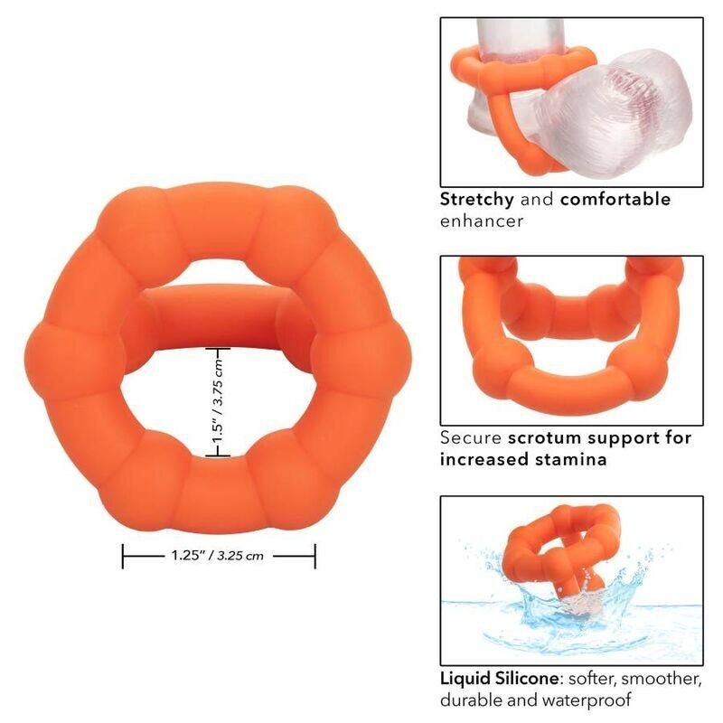 CALEXOTICS - BAGUE ALPHA ALL STAR ORANGE CALEXOTICS - BAGUE ALPHA ALL STAR ORANGE