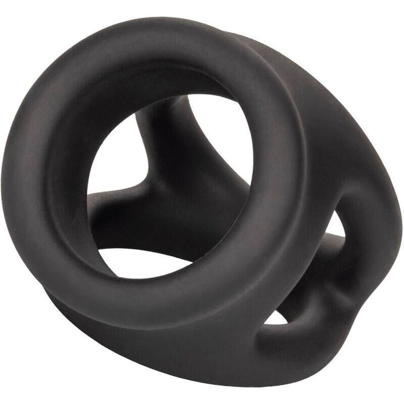 CALEXOTICS - ALPHA BAGUE DUAL CAGE NOIR CALEXOTICS - ALPHA BAGUE DUAL CAGE NOIR