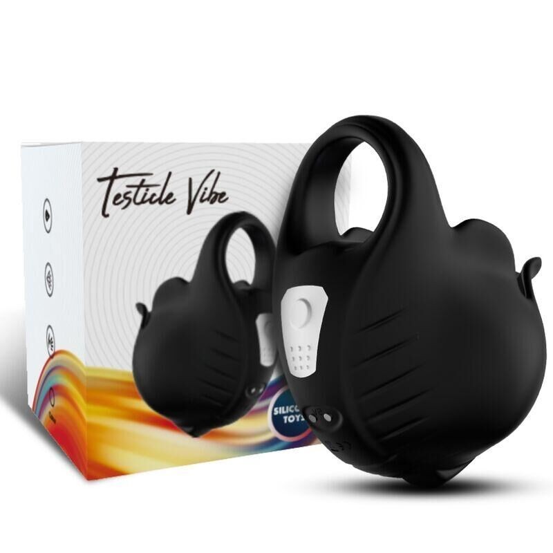 ARMONY - ANNEAU VIBRATEUR VENTOUSES NOIR ARMONY - ANNEAU VIBRATEUR VENTOUSES NOIR