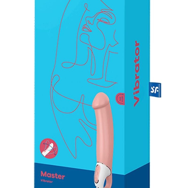 Vibromasseur waterproof en silicone USB Master Satisfyer Vibromasseur waterproof en silicone USB Master Satisfyer