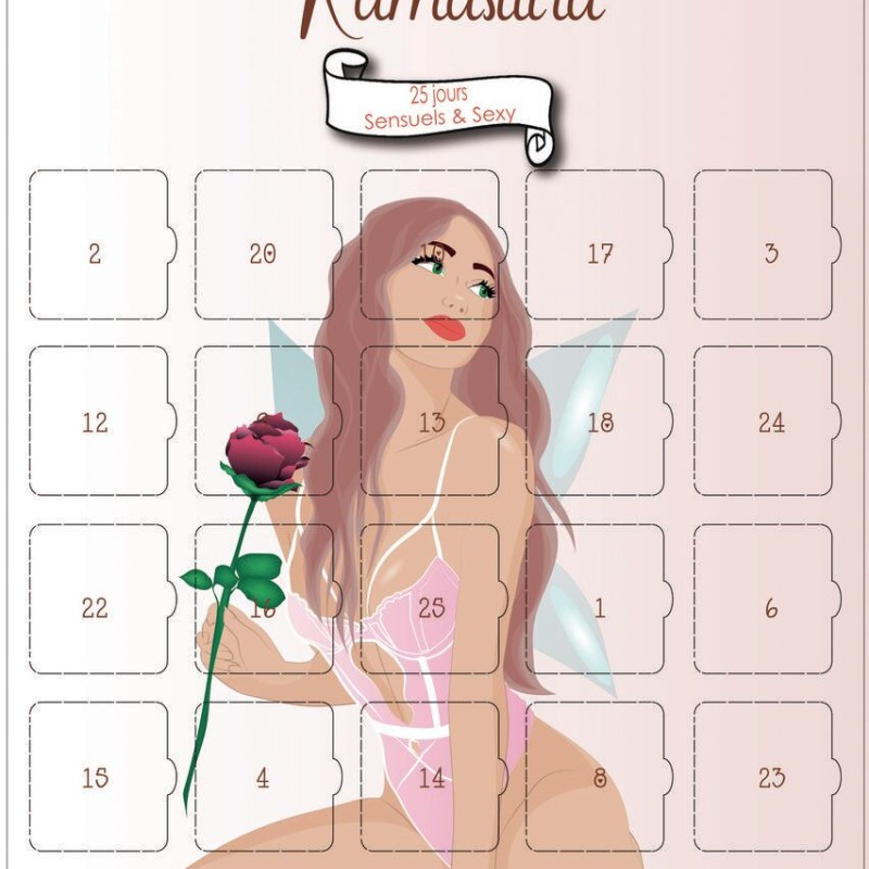 Calendrier 25 jours Couple | Kamasutra Calendrier 25 jours Couple | Kamasutra