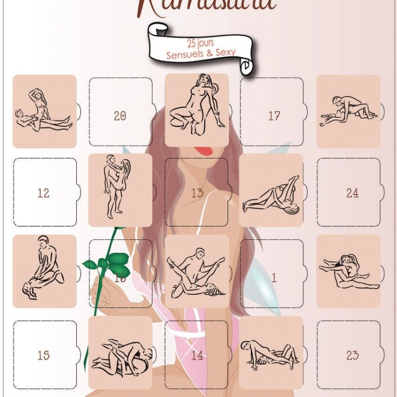 Calendrier 25 jours Couple | Kamasutra Calendrier 25 jours Couple | Kamasutra