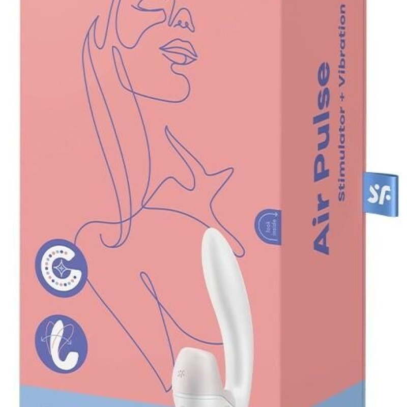 Stimulateur de clitoris Supernova Satisfyer Blanc Stimulateur de clitoris Supernova Satisfyer Blanc