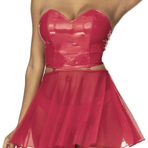 bustier sexy en vinyle rouge avec son string de mapalé lingerie collection bustier sexy en vinyle rouge avec son string de mapalé lingerie collection