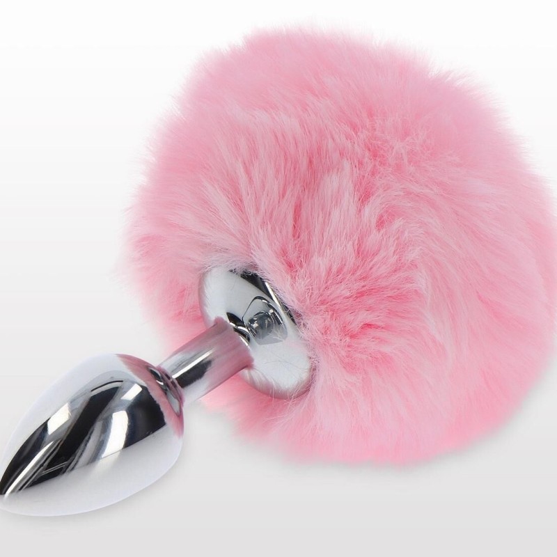 Plug Pompom 6 x 2.7cm Rose Plug Pompom 6 x 2.7cm Rose