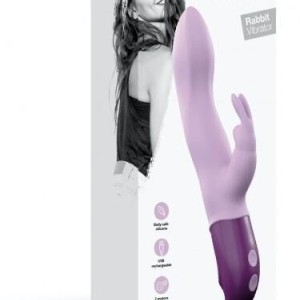 Vibro HELLO RABBIT 24 x 4cm Mauve Vibro HELLO RABBIT 24 x 4cm Mauve