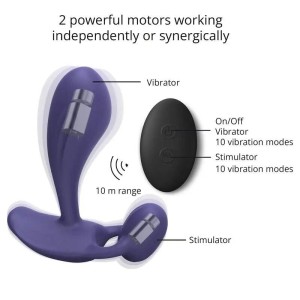 Double stimulateur Witty Love to Love : télécommandé et polyvalent Double stimulateur Witty Love to Love : télécommandé et polyvalent