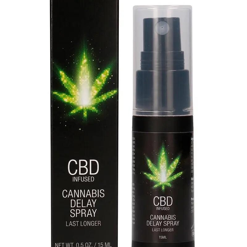 Spray Retardant CBD Cannabis 15ml | Contrôle et Plaisir Prolongé Spray Retardant CBD Cannabis 15ml | Contrôle et Plaisir Prolongé