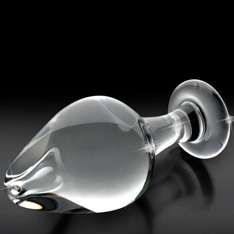 Plug Anal en Verre Icicles N°25 | Élégance et Sensations Intenses Plug Anal en Verre Icicles N°25 | Élégance et Sensations Intenses