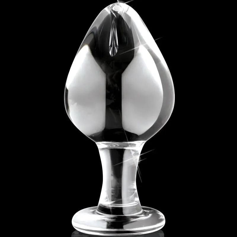 Plug Anal en Verre Icicles N°25 | Élégance et Sensations Intenses Plug Anal en Verre Icicles N°25 | Élégance et Sensations Intenses