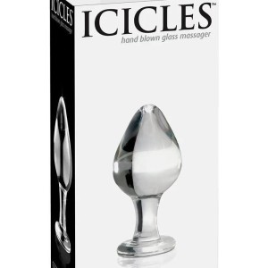 Plug Anal en Verre Icicles N°25 | Élégance et Sensations Intenses Plug Anal en Verre Icicles N°25 | Élégance et Sensations Intenses